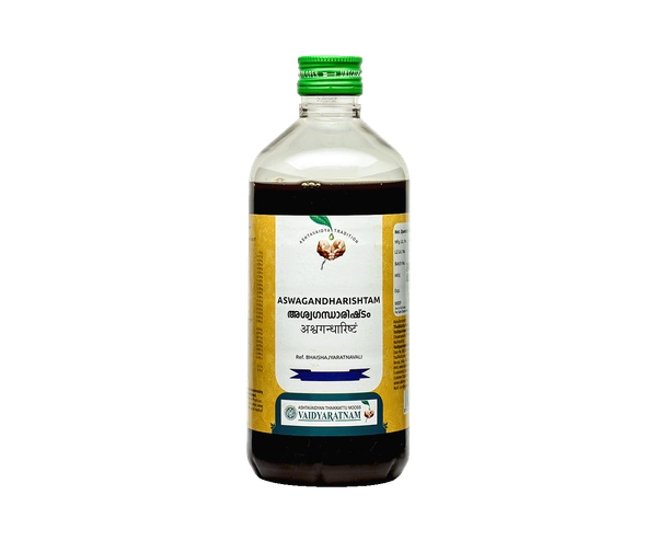 VAIDYARATHNAM Ashwagandharishtam - Vaidyarathnam  - 450ml