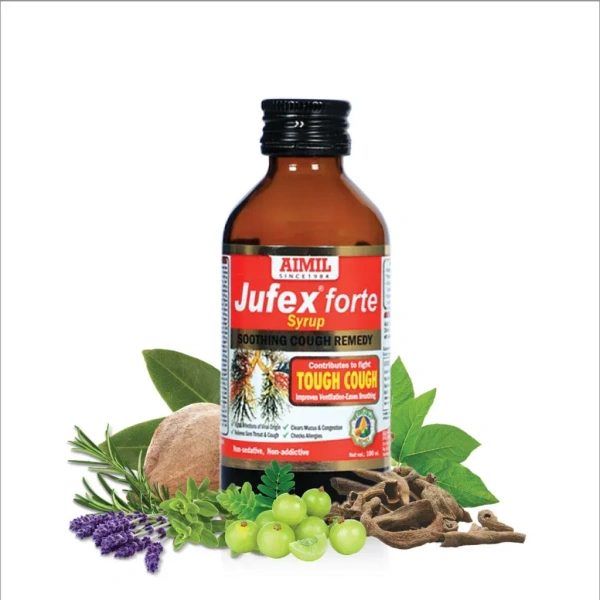 AIMIL PHARMACEUTICAL Jufex Forte Syrup - Aimil  - 100Ml