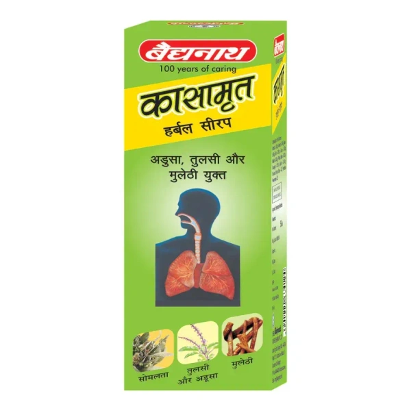 BAIDYANATH  Kasamrita Cough Syrup - Baidyanath - 100Ml