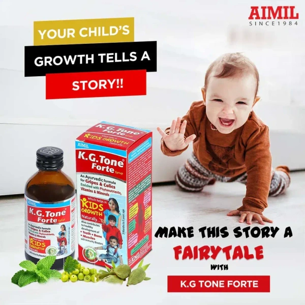 AIMIL PHARMACEUTICAL K.G.Tone Forte Syrup - Aimil  - 100Ml