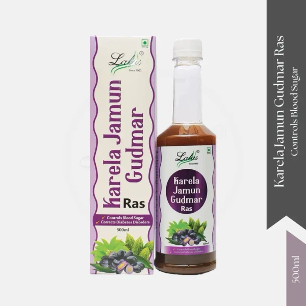 LALA DAWASAZ PVT LTD Karela Jamun Juice - Lalas - 500Ml