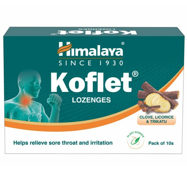 HIMALAYA DRUGS Koflet Lozenges - Himalaya - 10's