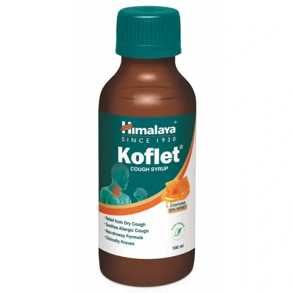 HIMALAYA DRUGS Koflet Syrup - Himalaya - 100Ml