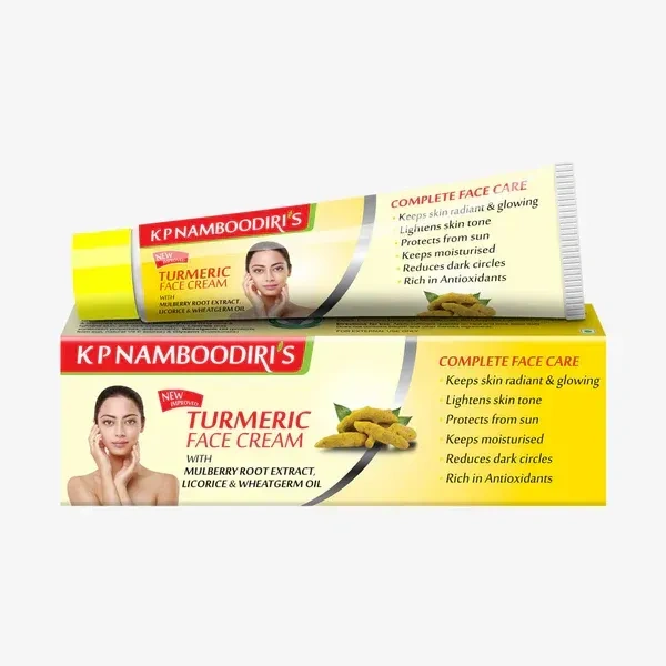 K.P.NAMBOORDIRI  Turmeric Cream - K.P.Namboodiri's - 25gm