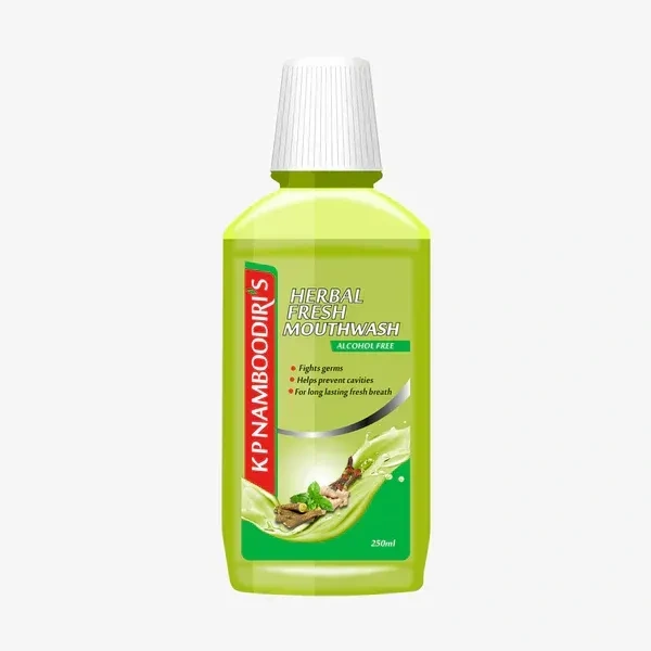 K.P.NAMBOORDIRI  Herbal Fresh Mouthwash - K.P.Namboodari'S - 100ml
