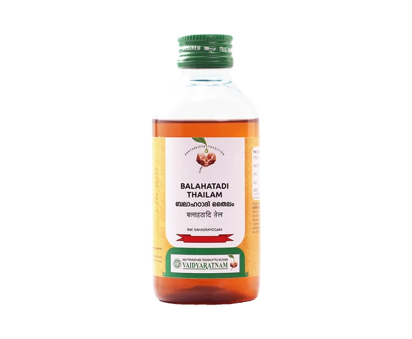 VAIDYARATHNAM Balahatadi Thailam - Vaidyaratnam - 200ml