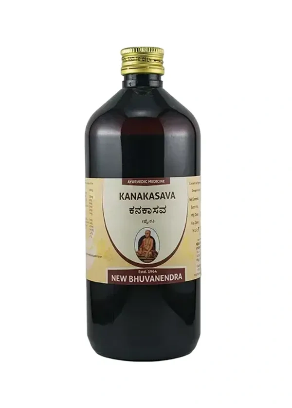 NEW BHUVANENDRA  Kanakasava - New Bhuvanendra  - 450Ml