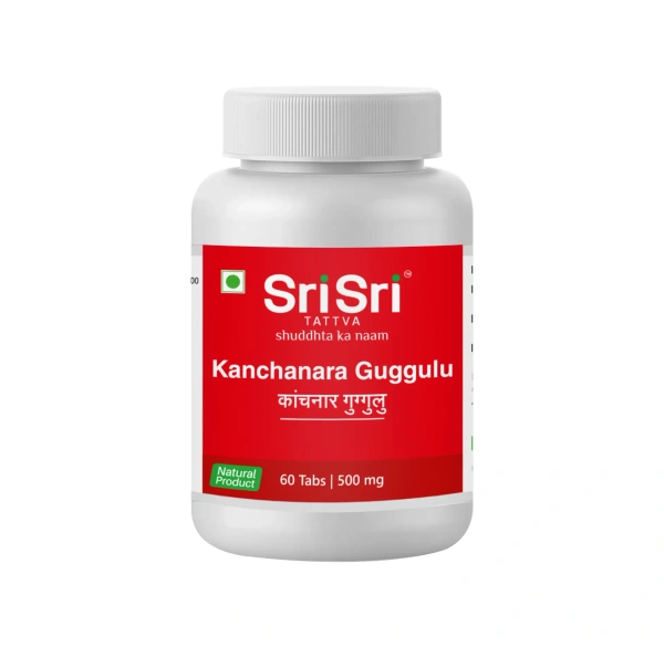 SRI SRI AYURVEDA Kanchanara Guggulu - Sri Sri - 30 Tablets