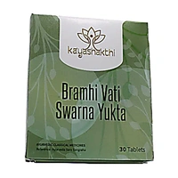 KAYASHAKTHI Brahmi Vati Swarna Yukta - Kayashakti - 30 Tab