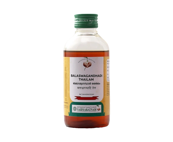 VAIDYARATHNAM Balaswagandhadi Thailam - Vaidyarathnam  - 200ml