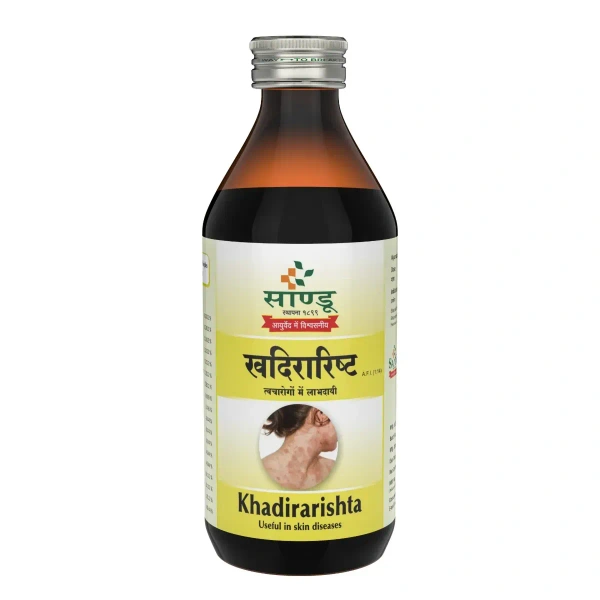 SANDU BROTHERS Khadirarishta - Sandu  - 450Ml