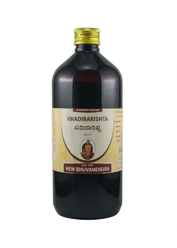 NEW BHUVANENDRA  Khadirarishta - New Bhuvanendra  - 200Ml
