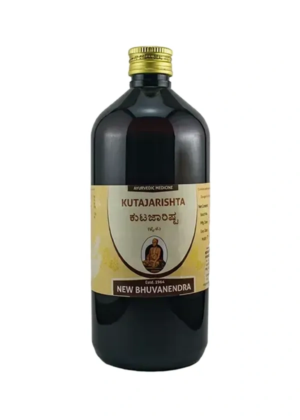 NEW BHUVANENDRA  Kutajarishta - New Bhuvanendra - 450ml