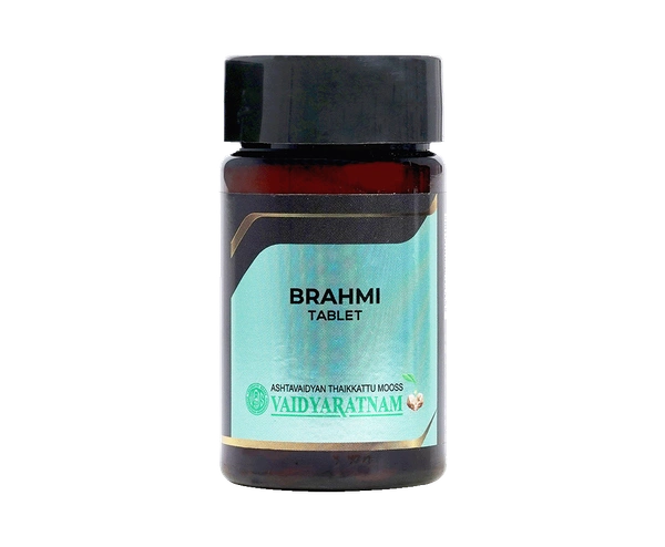 VAIDYARATHNAM Brahmi Tablet - Vaidyaratnam - 60Tablet