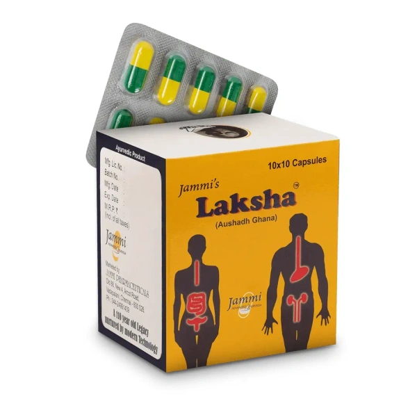 JAMMI  Laksha Capsule - Jammi  - 100Capsule