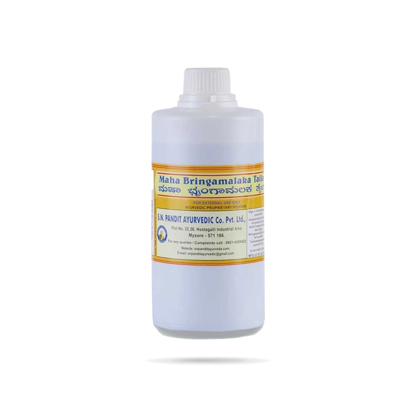 S.N.PANDIT Maha Bhringamalaka Taila - S.N.Pandit  - 500ml