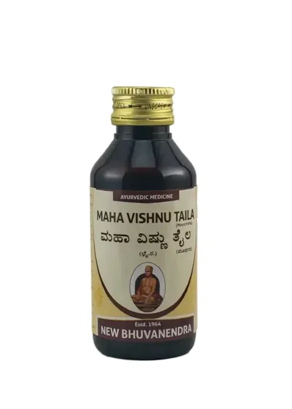 NEW BHUVANENDRA  Maha Vishnu Tail - New Bhuvanendra  - 100Ml