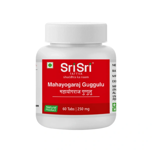 SRI SRI AYURVEDA Maha Yograj Guggulu - Sri Sri - 30 Tablets