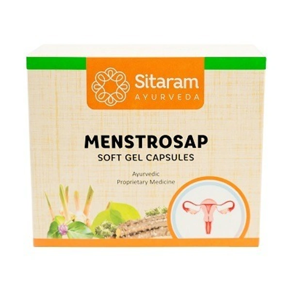 SITARAM AYURVEDA  Menstrosap - Sitaram - 10Capsule