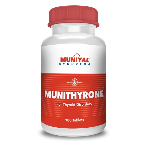 MUNIYAL  Munithyrone Tablet - Muniyal - 100Tablet