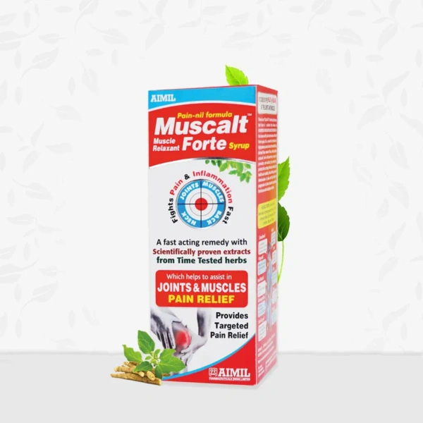 AIMIL PHARMACEUTICAL Muscalt  Forte Syrup - Aimil  - 200Ml