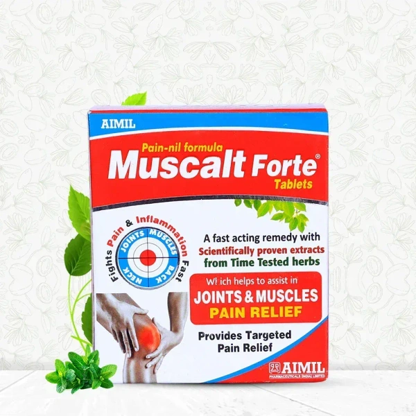 AIMIL PHARMACEUTICAL Muscalt Forte Tablets - Aimil  - 30 Tablet