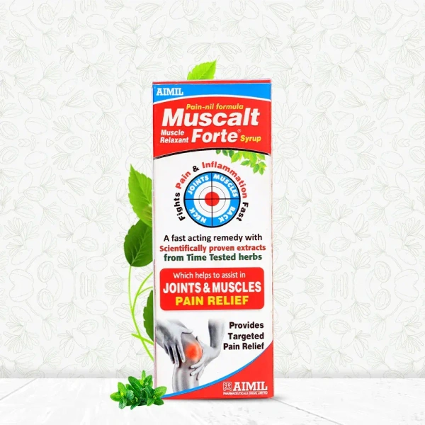 AIMIL PHARMACEUTICAL Muscalt  Forte Syrup - Aimil  - 200Ml