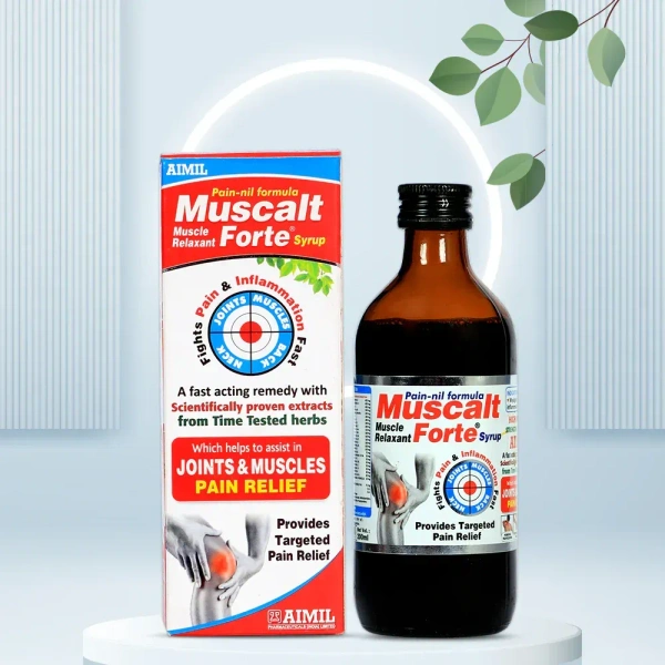 AIMIL PHARMACEUTICAL Muscalt  Forte Syrup - Aimil  - 200Ml