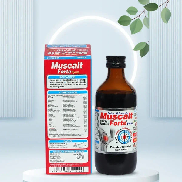 AIMIL PHARMACEUTICAL Muscalt  Forte Syrup - Aimil  - 200Ml