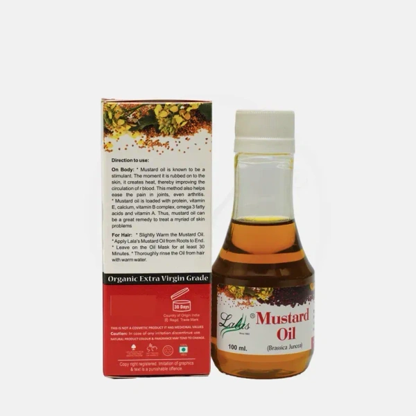 LALA DAWASAZ PVT LTD Mustard Oil - Lalas - 100Ml