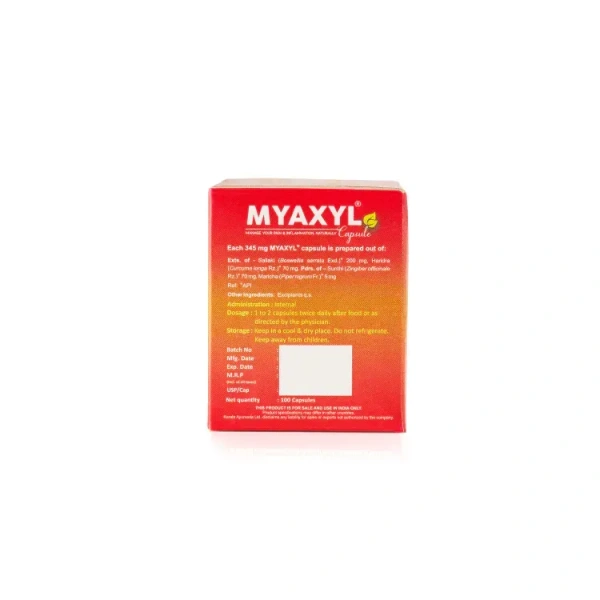  Kerala Ayurveda Myaxyl Capsules - Kerala  - 100Capsules