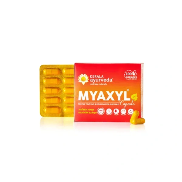  Kerala Ayurveda Myaxyl Capsules - Kerala  - 100Capsules