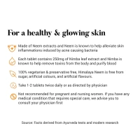 HIMALAYA DRUGS Neem Tablet - Himalaya - 60 Tablet