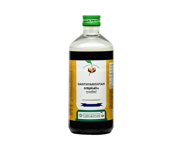 VAIDYARATHNAM Danthyarishtam - Vaidyaratnam - 450Ml