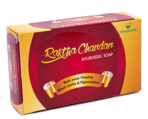 NAGARJUNA Raktha Chandan Soap - Nagarjuna - 75g