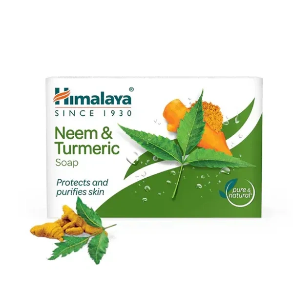 HIMALAYA PHARMACY Neem & Turmeric Soap - Himalaya - 125g