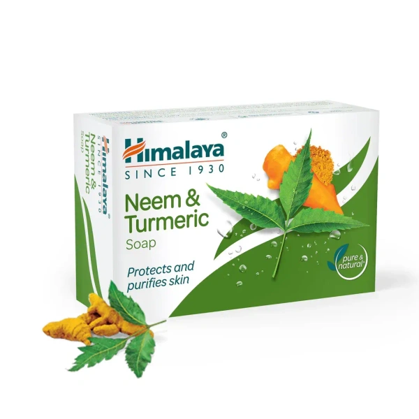 HIMALAYA PHARMACY Neem & Turmeric Soap - Himalaya - 125g