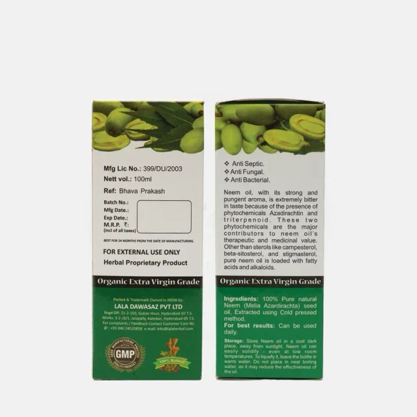 LALA DAWASAZ PVT LTD Neem Oil - Lalas - 100Ml