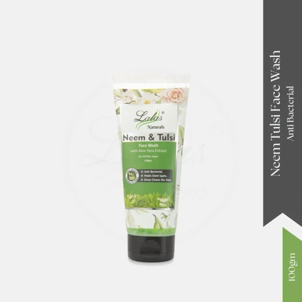 LALA DAWASAZ PVT LTD Neem & Tulsi Face Wash - Lalas - 100Gm