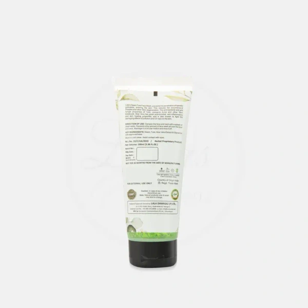 LALA DAWASAZ PVT LTD Neem & Tulsi Face Wash - Lalas - 100Gm