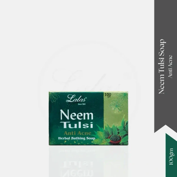 LALA DAWASAZ PVT LTD Neem & Tulasi Soap - Lalas - 100Gm