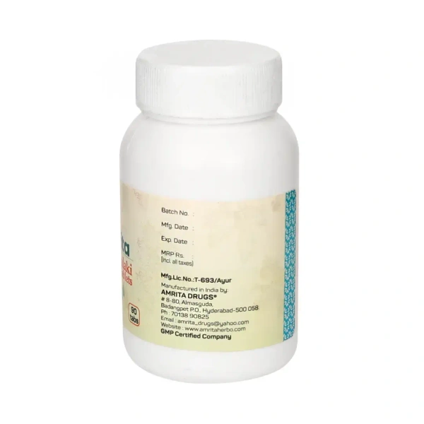 AMRITA DRUGS  Nisa Amalaki Tablet - Amrita - 90 Tablet