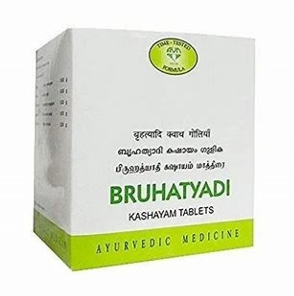 AVN AYURVEDA FORMULA Bruhatyadi Kas Tablet - Avn Ayurveda - 100Tablet