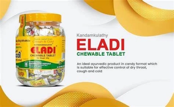 KANDAMKULATHY VAIDYA Eladi Chewable Tablet - Kandamkulathy - 250Tablet