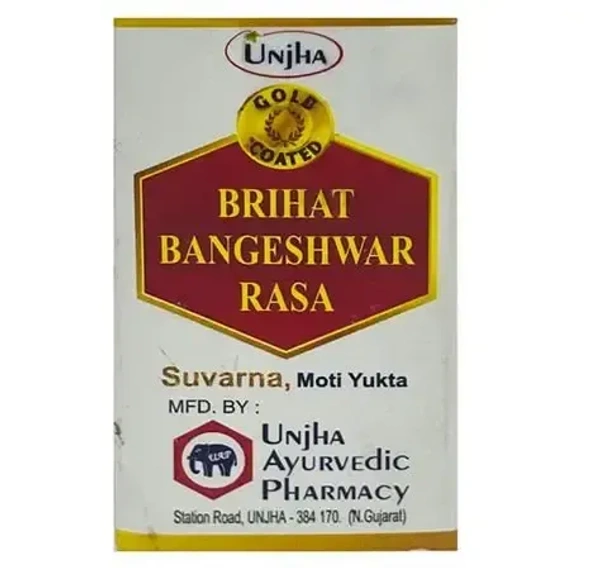 UNJHA Brihat Bangeshwar Rasa  - Unjha - 30 Tablets