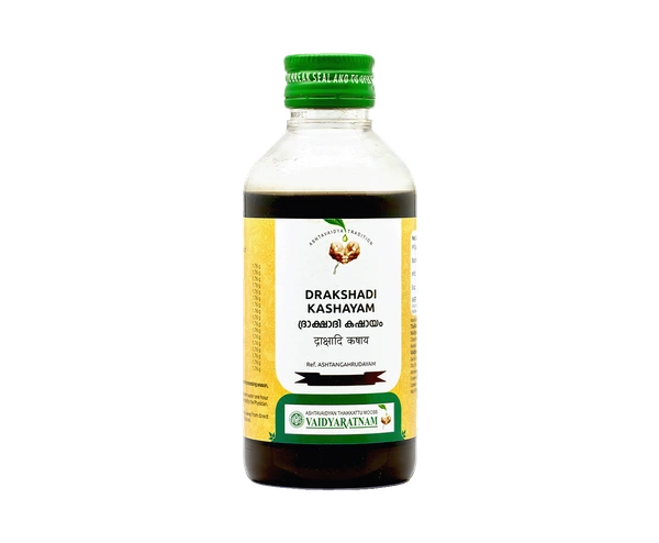 VAIDYARATHNAM Drakshadi Kashayam - Vaidyaratnam - 200Ml