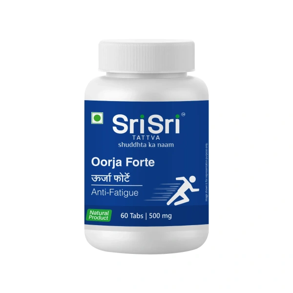 SRI SRI AYURVEDA Oorja Forte Tablet - Sri Sri - 60 Tablets