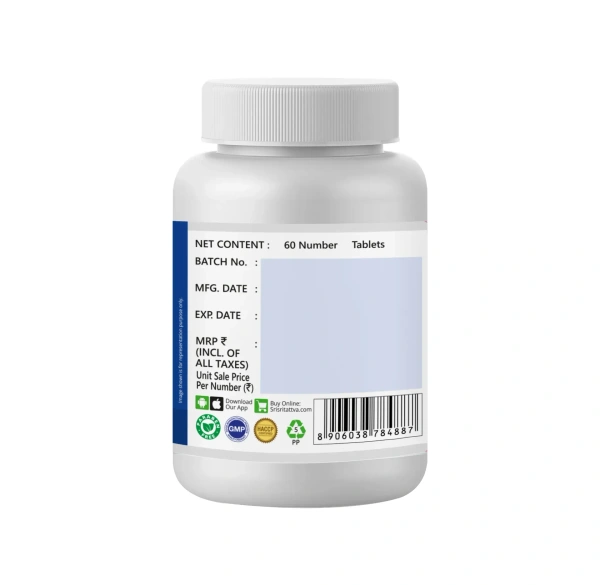 SRI SRI AYURVEDA Ospo-C Tablet - Sri Sri - 60 Tablets