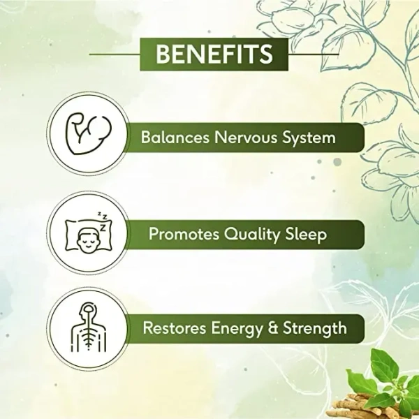 SRI SRI AYURVEDA Ashwagandha Tablet - Sri Sri - 60 Tablets