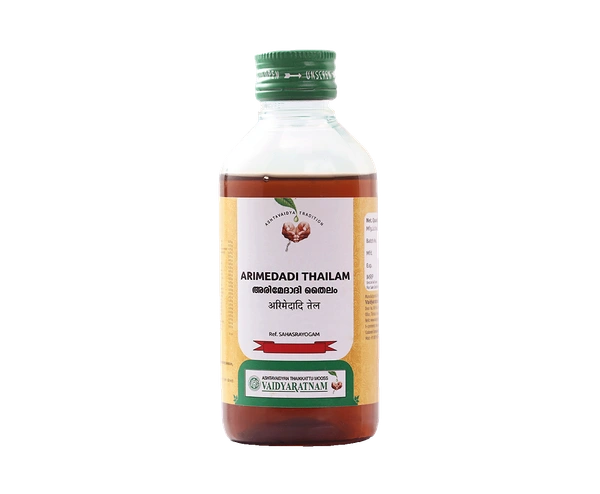 VAIDYARATHNAM Arimedadi Thailam -VAIDYARATHNAM - 200ML